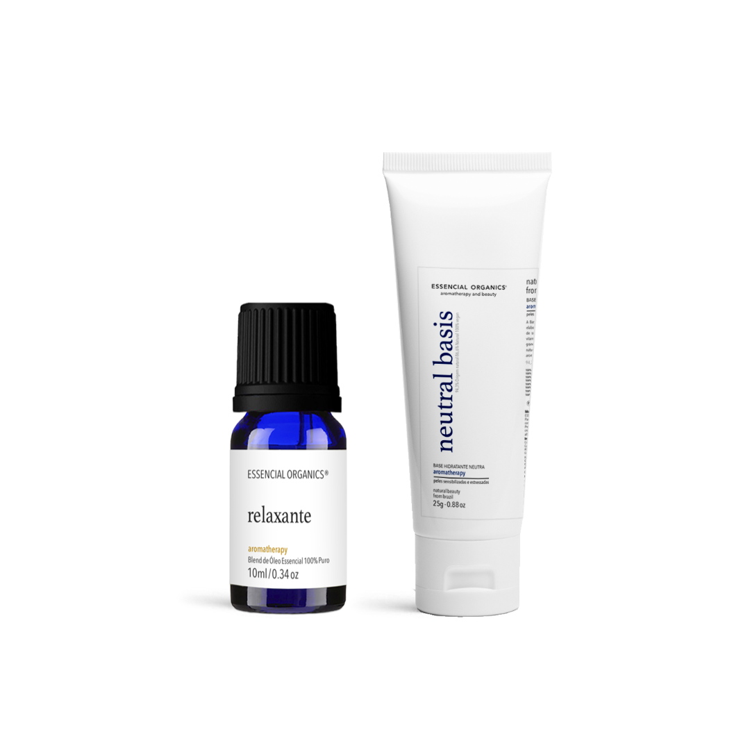 Kit Relaxante - Hidratante Neutro 25g + Blend Relaxante