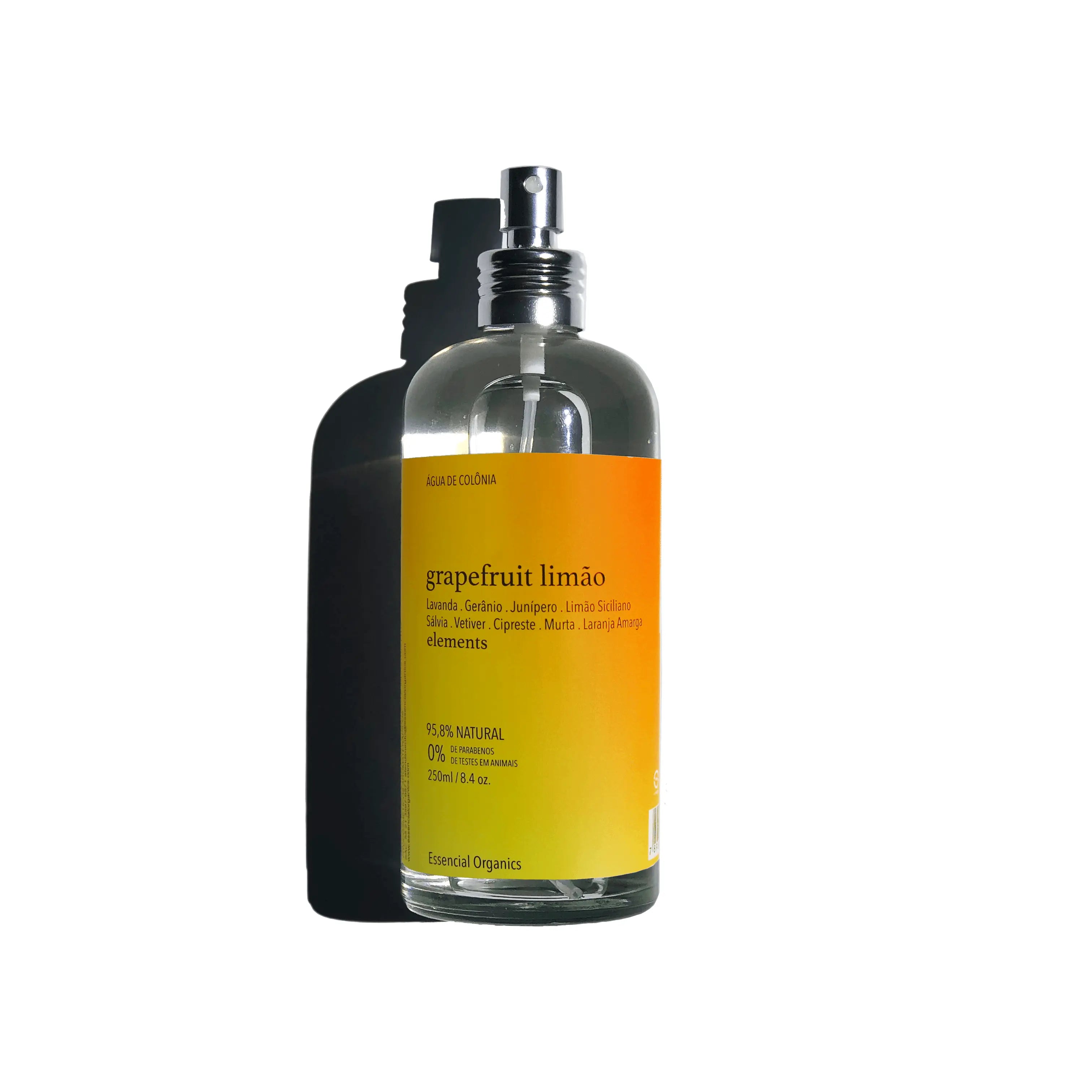 Água de Colônia Grapefruit e Limão ELEMENTS essencial organics