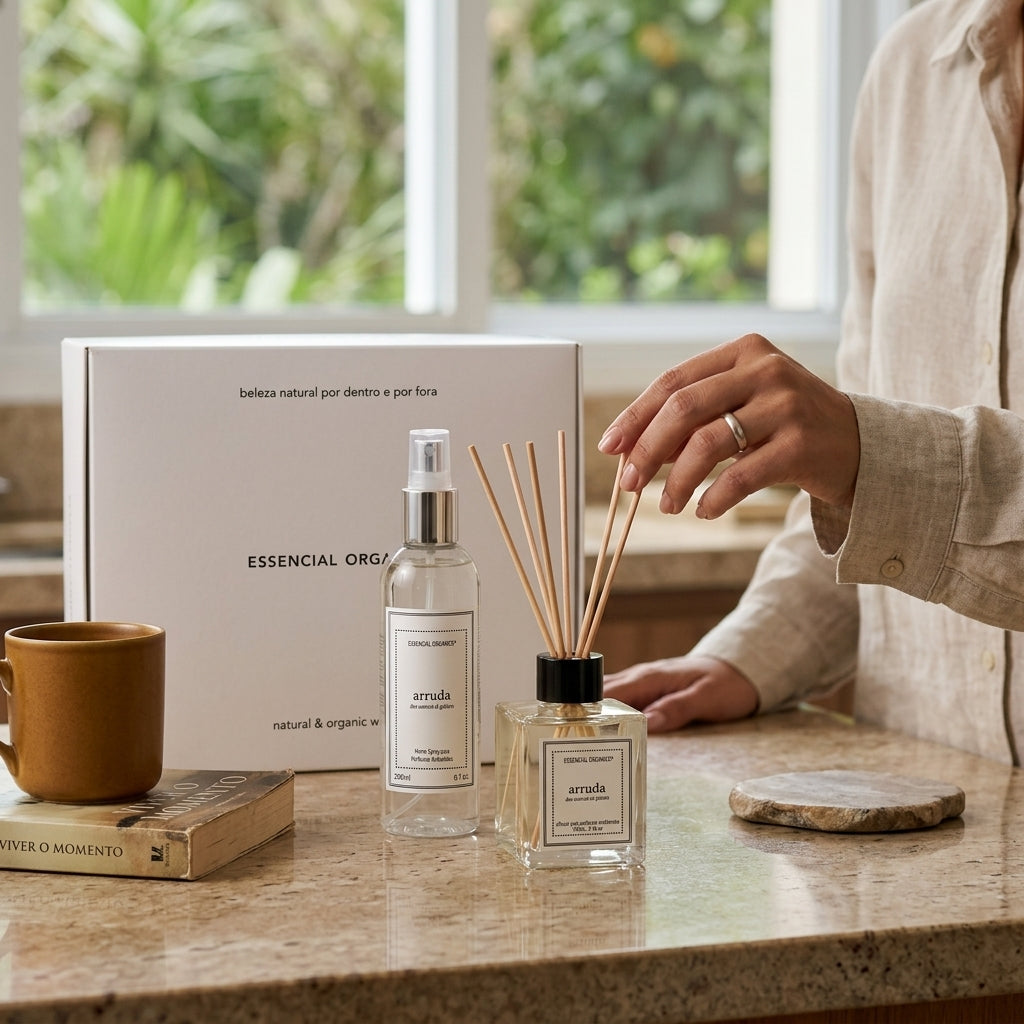 Ritual Casa Arruda e Sal Grosso Difusor 100ml + Home Spray