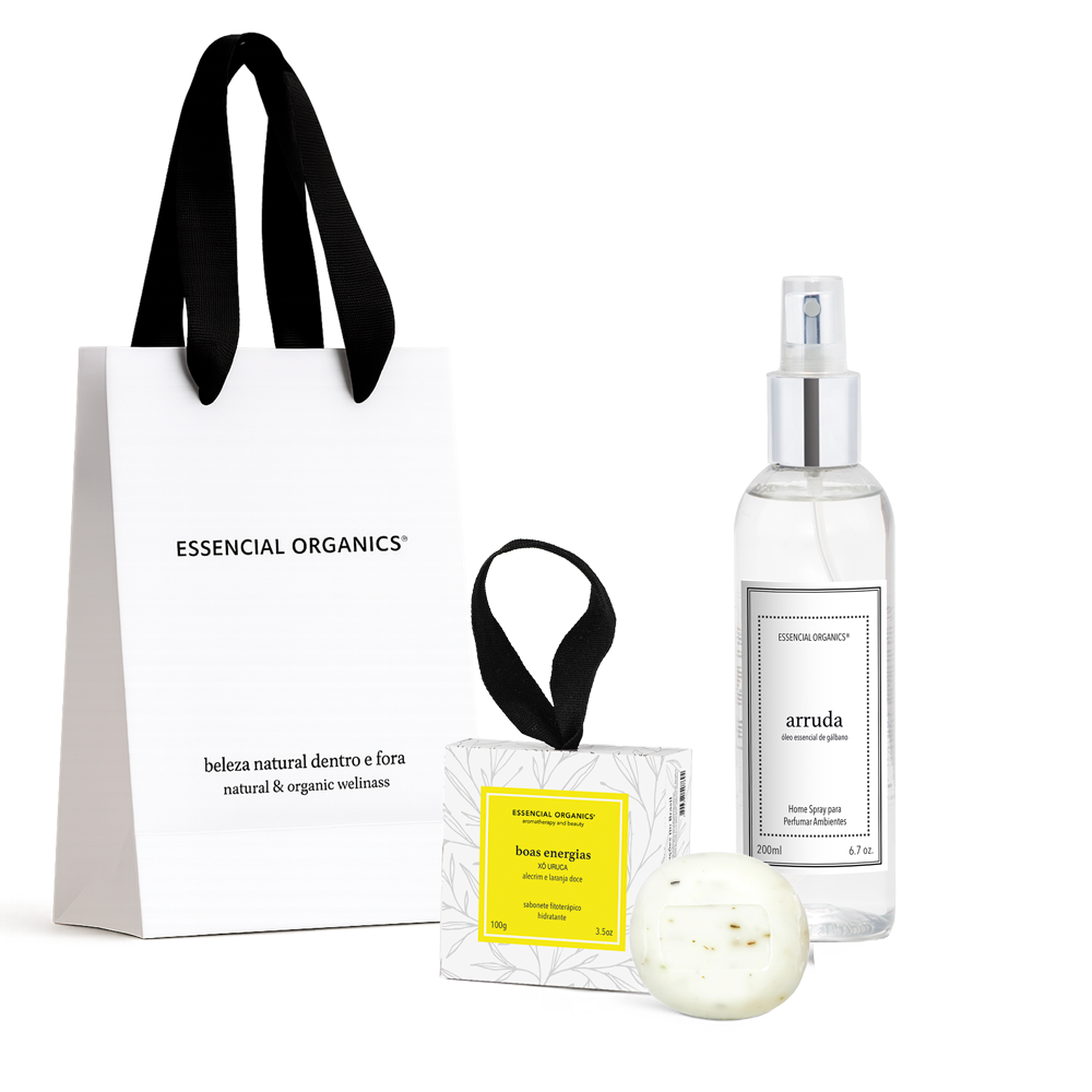 Ritual Limpeza Home Spray Arruda 200ml + Sabonete Boas Energias