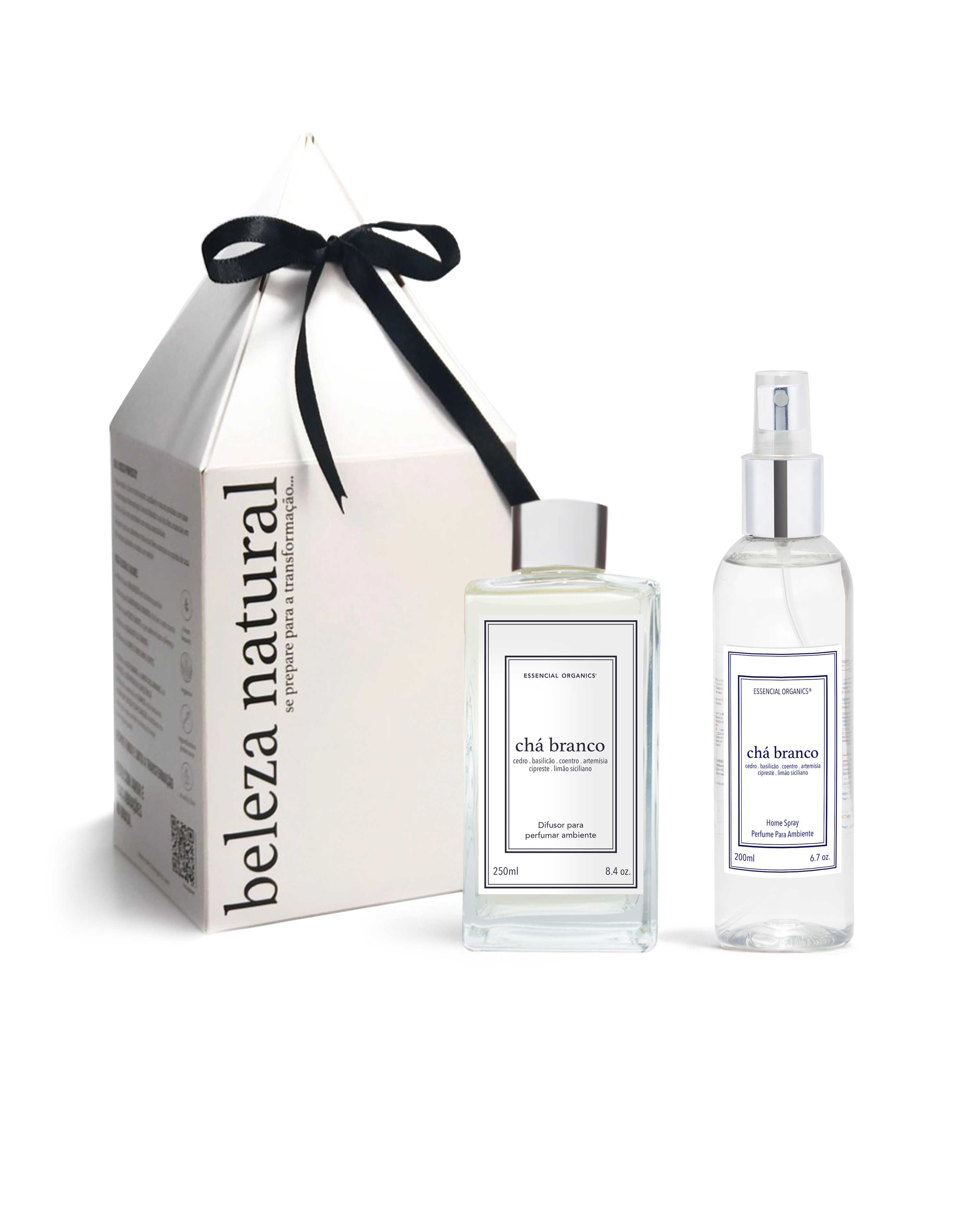 Kit Bem-Estar Chá Branco com Difusor 250ml