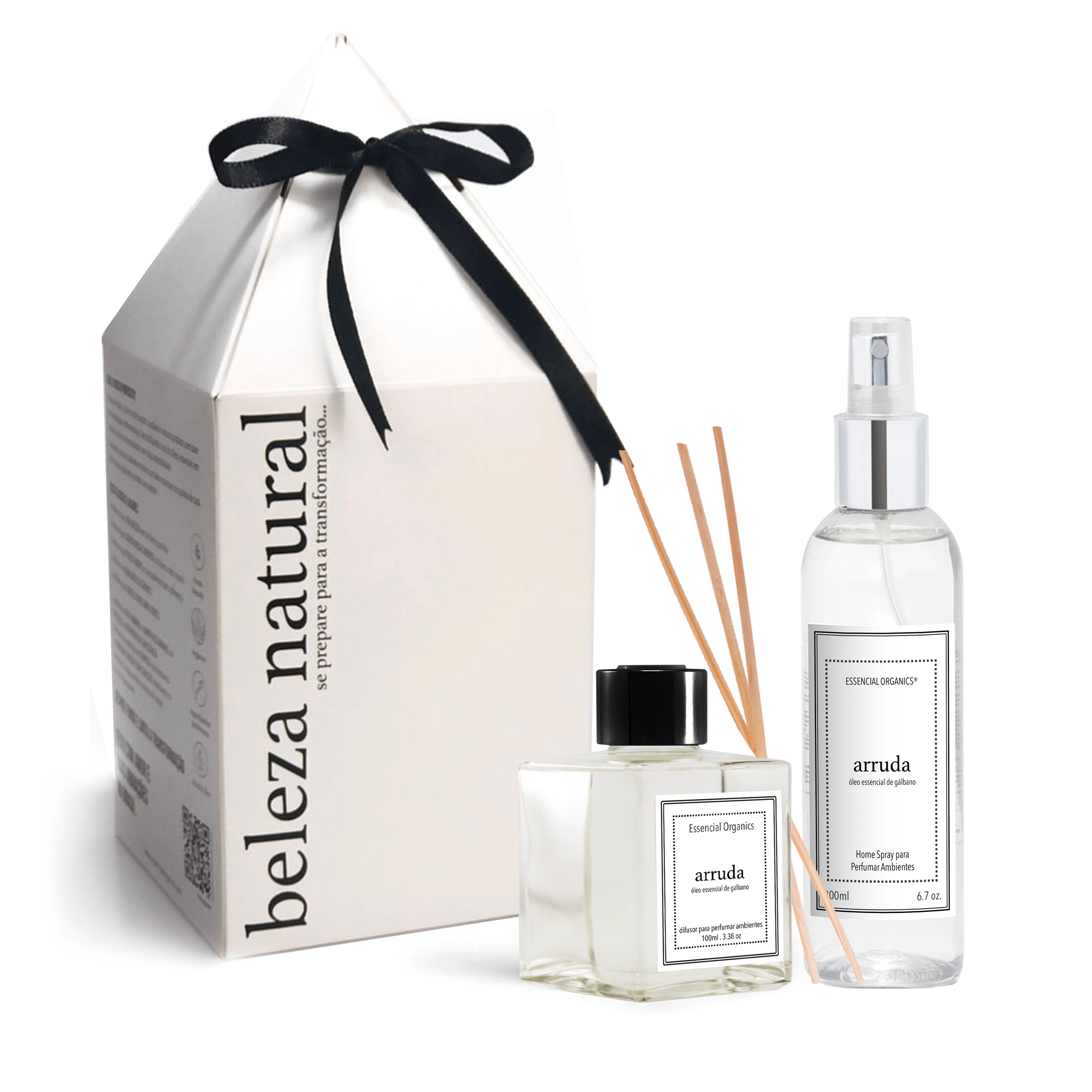 Kit Proteção Arruda e Sal Grosso ESSENCIAL ORGANICS®️