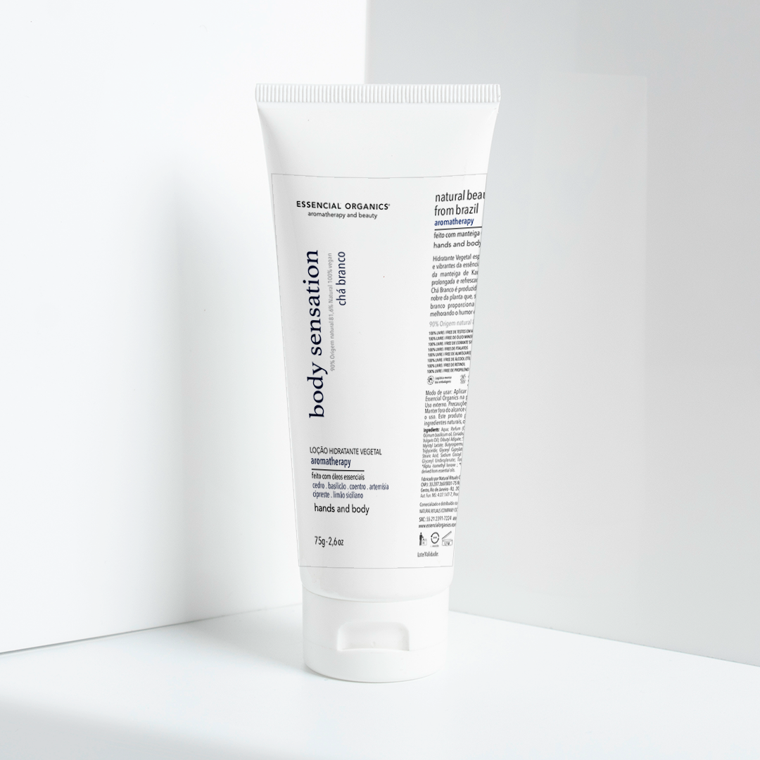 Presente Cuidado Essencial: Boas Energias + Hidratante 75g + Água de Colônia 250ml