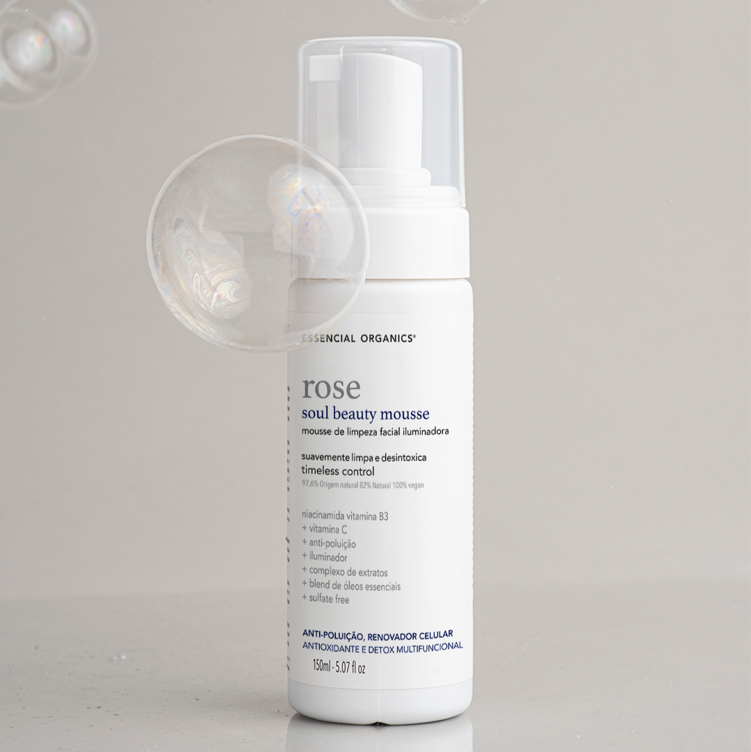 Mousse de Limpeza Facial Rose 150ml