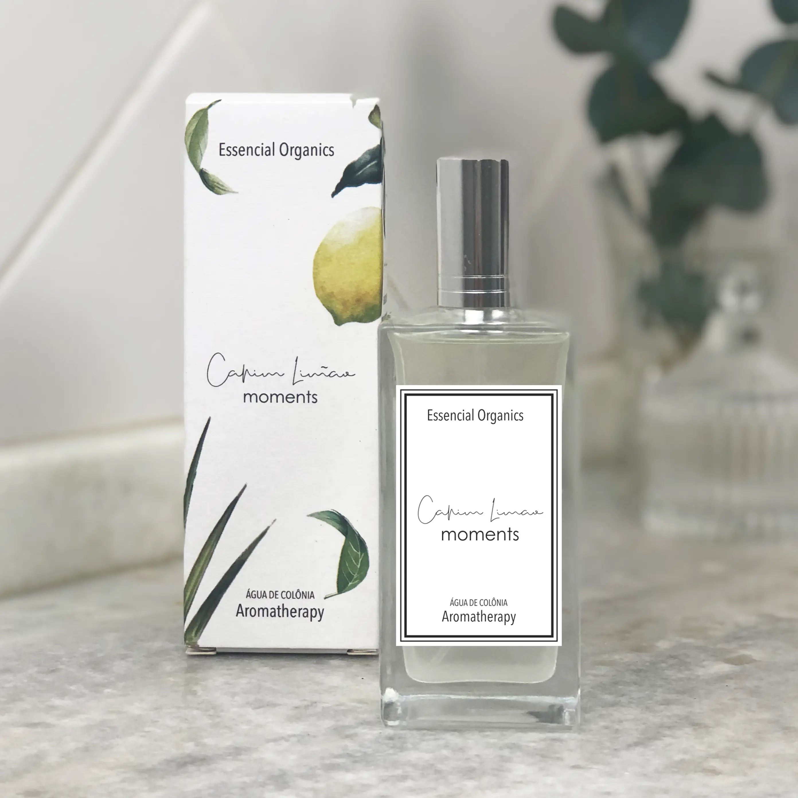 Água de Colônia Capim Limão 100ml - Essencial Organics