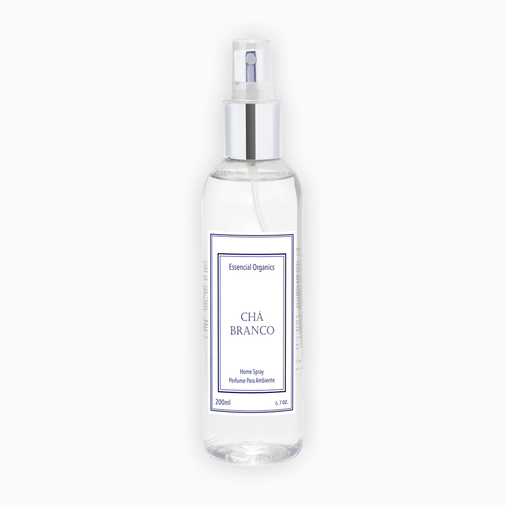 Home Spray Chá Branco 200ml essencial organics