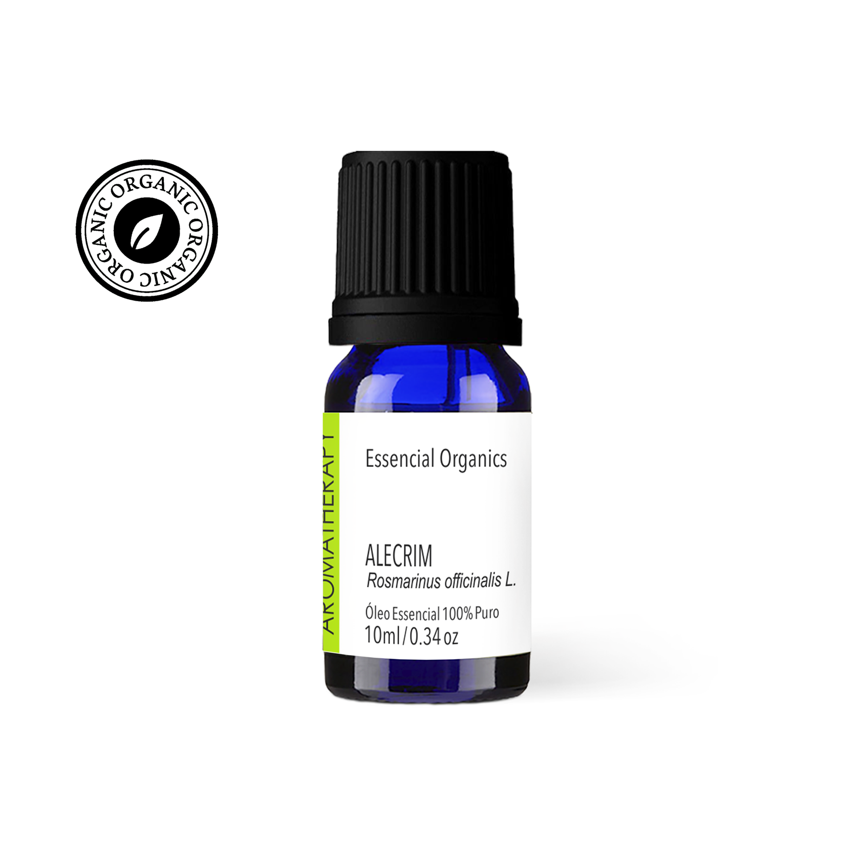 Óleo Essencial de Alecrim Brasil Orgânico 10ml - Essencial Organics