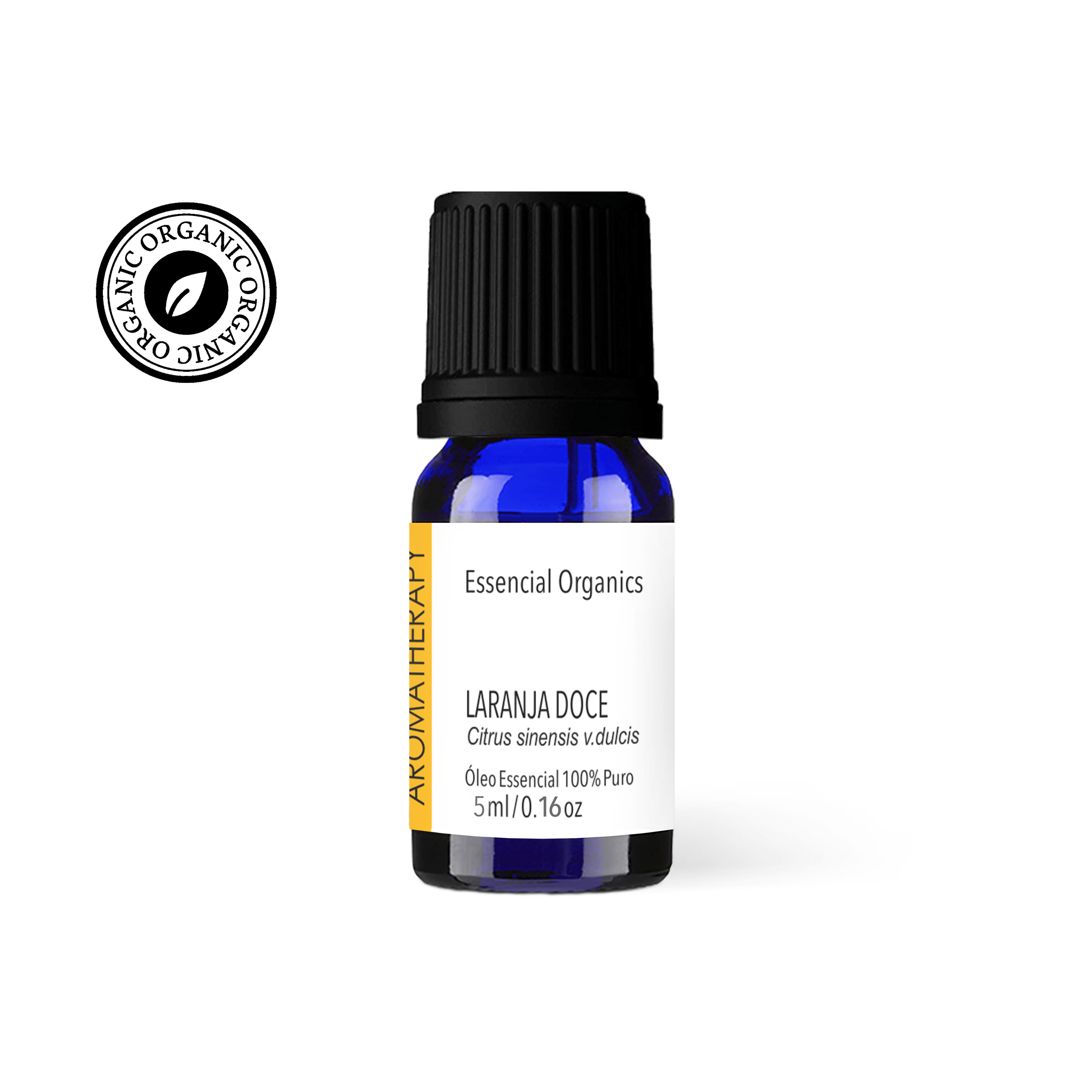 Óleo Essencial de Laranja Doce 5ml essencial organics