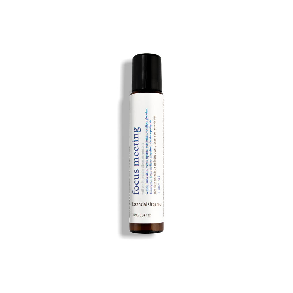 Roll-on Blend de Óleos Essenciais Focus Meeting 10ml