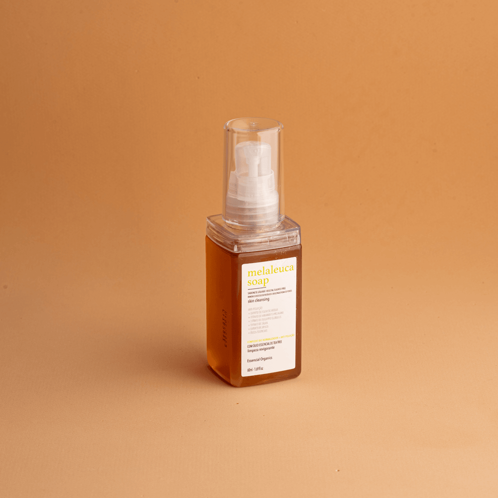 Sabonete Líquido Vegetal Tea-Tree SULFATE FREE 60ml - Essencial Organics