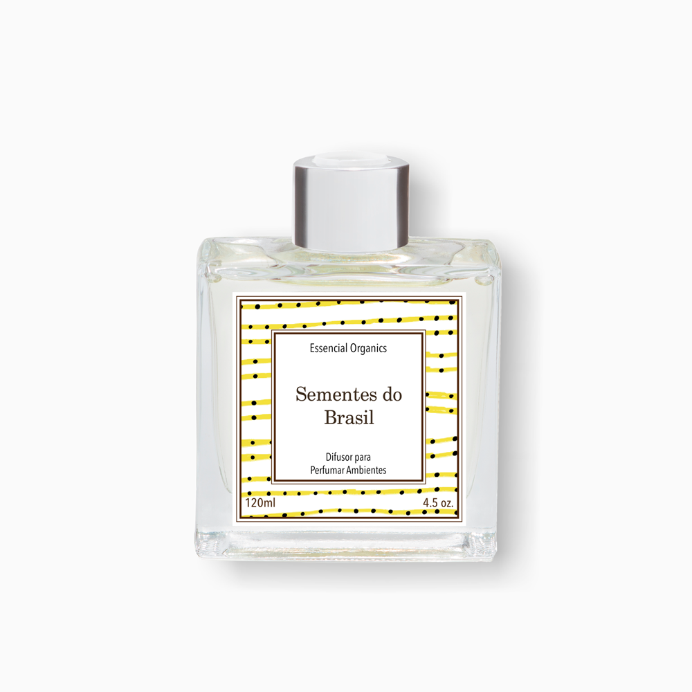 Difusor Sementes do Brasil 120ml - Essencial Organics