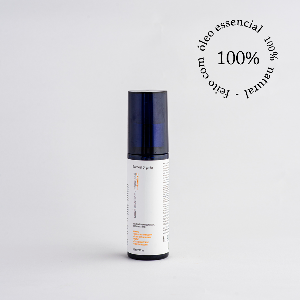 Tônico Micelar Anti-poluição Multifuncional + Vitamina C 60ml