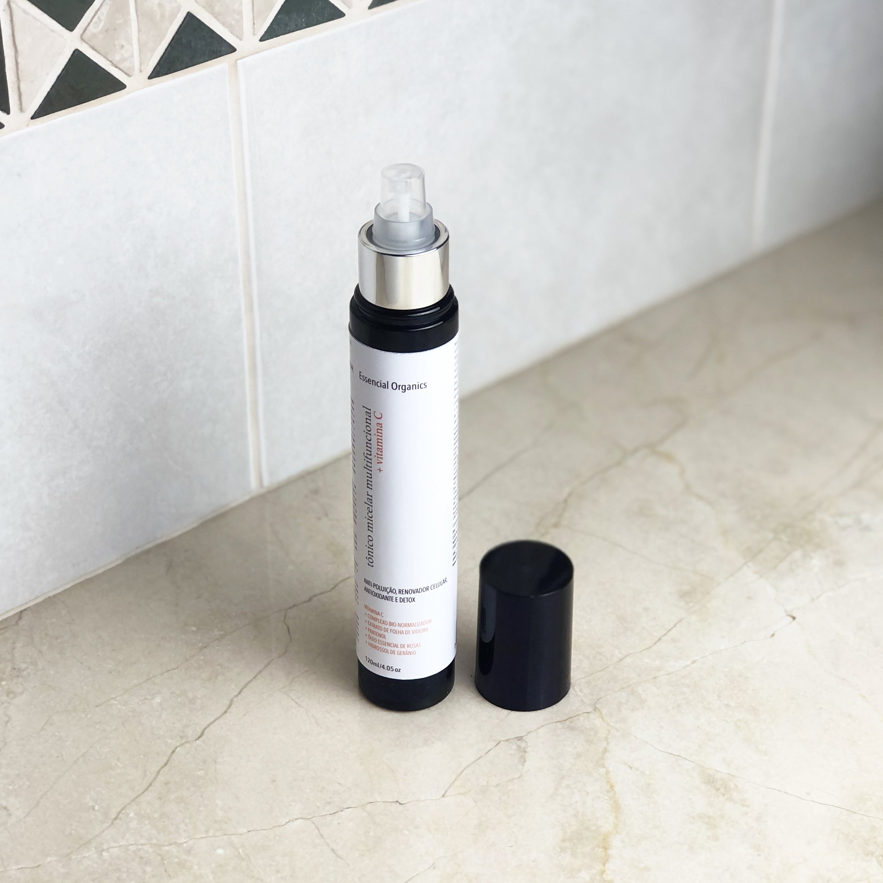 Tônico Micelar Anti-poluição Multifuncional + Vitamina C 120ml - Essencial Organics