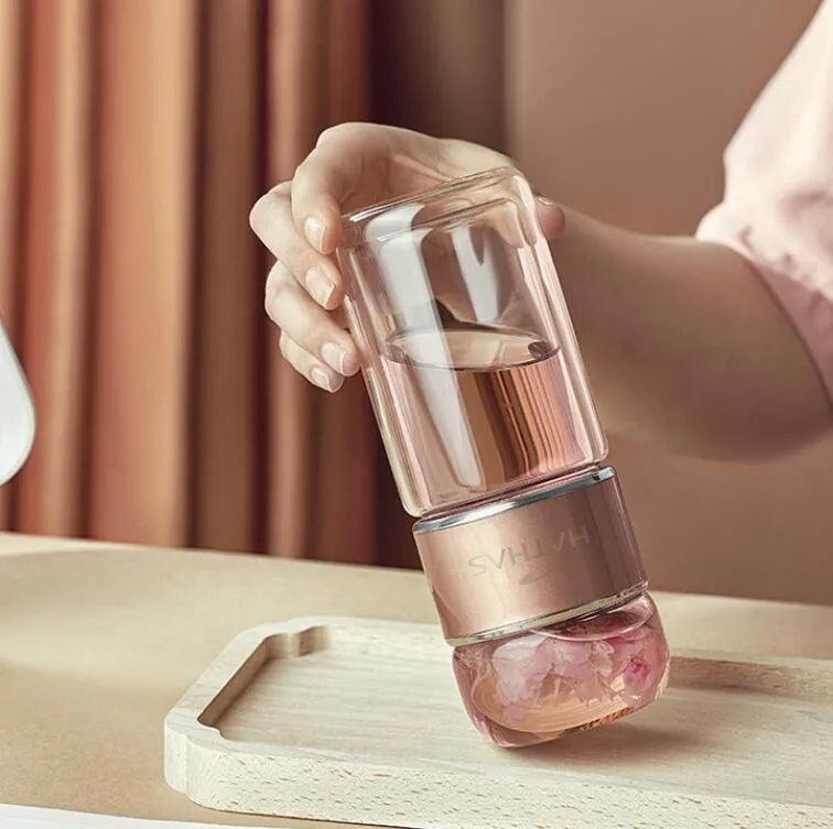 GARRAFA DE AGUA ACQUA TEA ROSA Essencial Organics