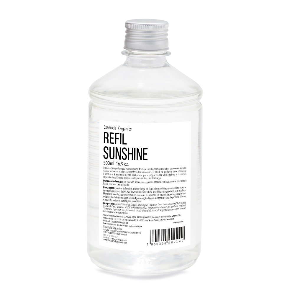 Refil de Aromatizador de Ambiente Sunshine 500ml