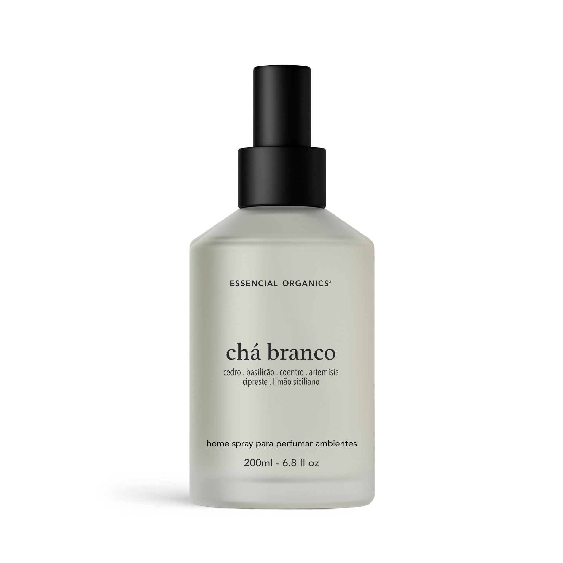 Home Spray de Perfume para Ambiente Chá Branco - 200ml Vidro