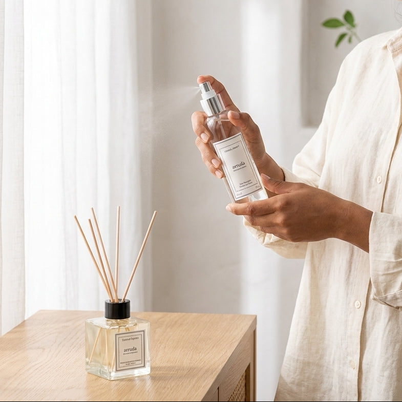 Ritual Casa Arruda e Sal Grosso Difusor 100ml + Home Spray