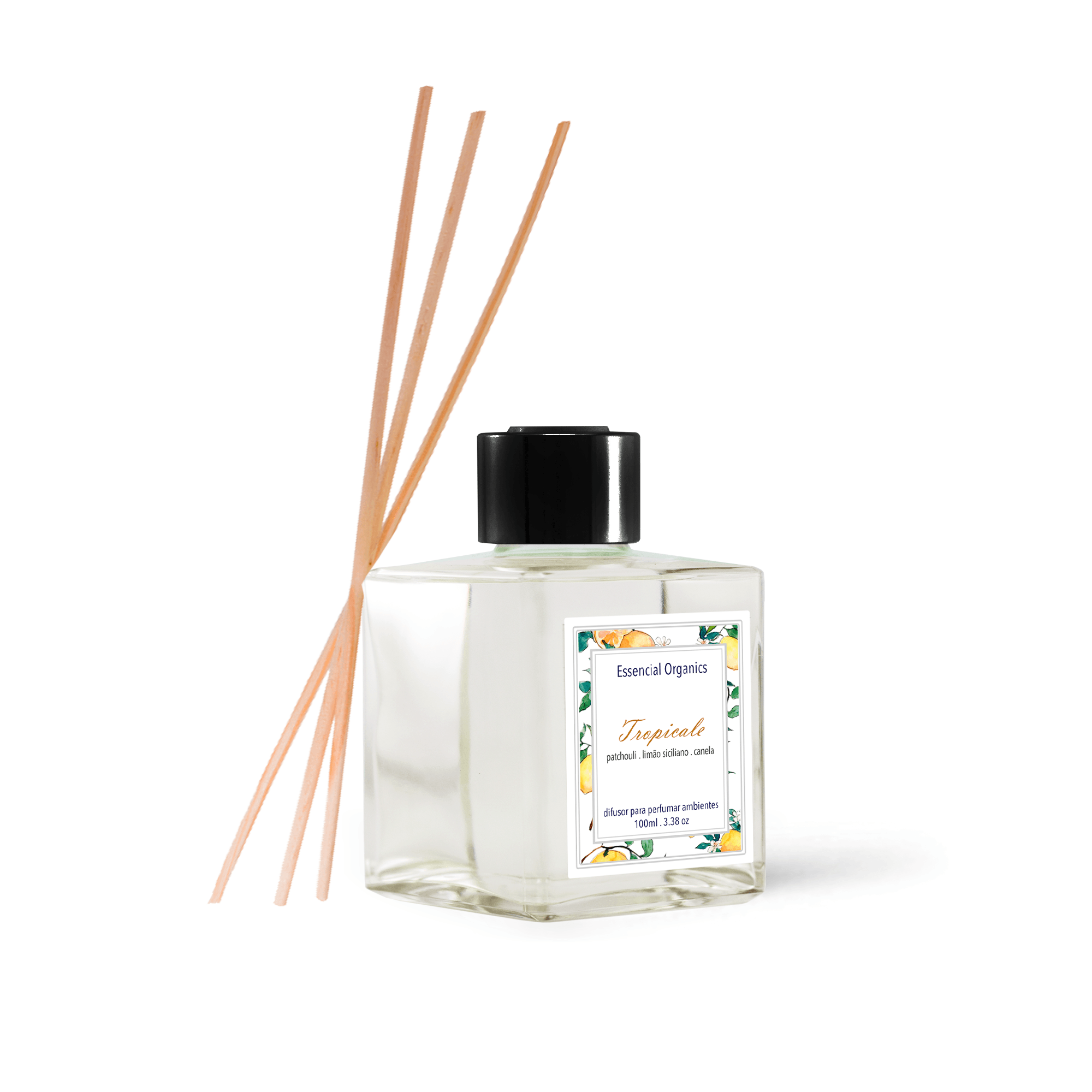 Difusor de Perfume para Ambiente Tropicale 100ml Essencial Organics