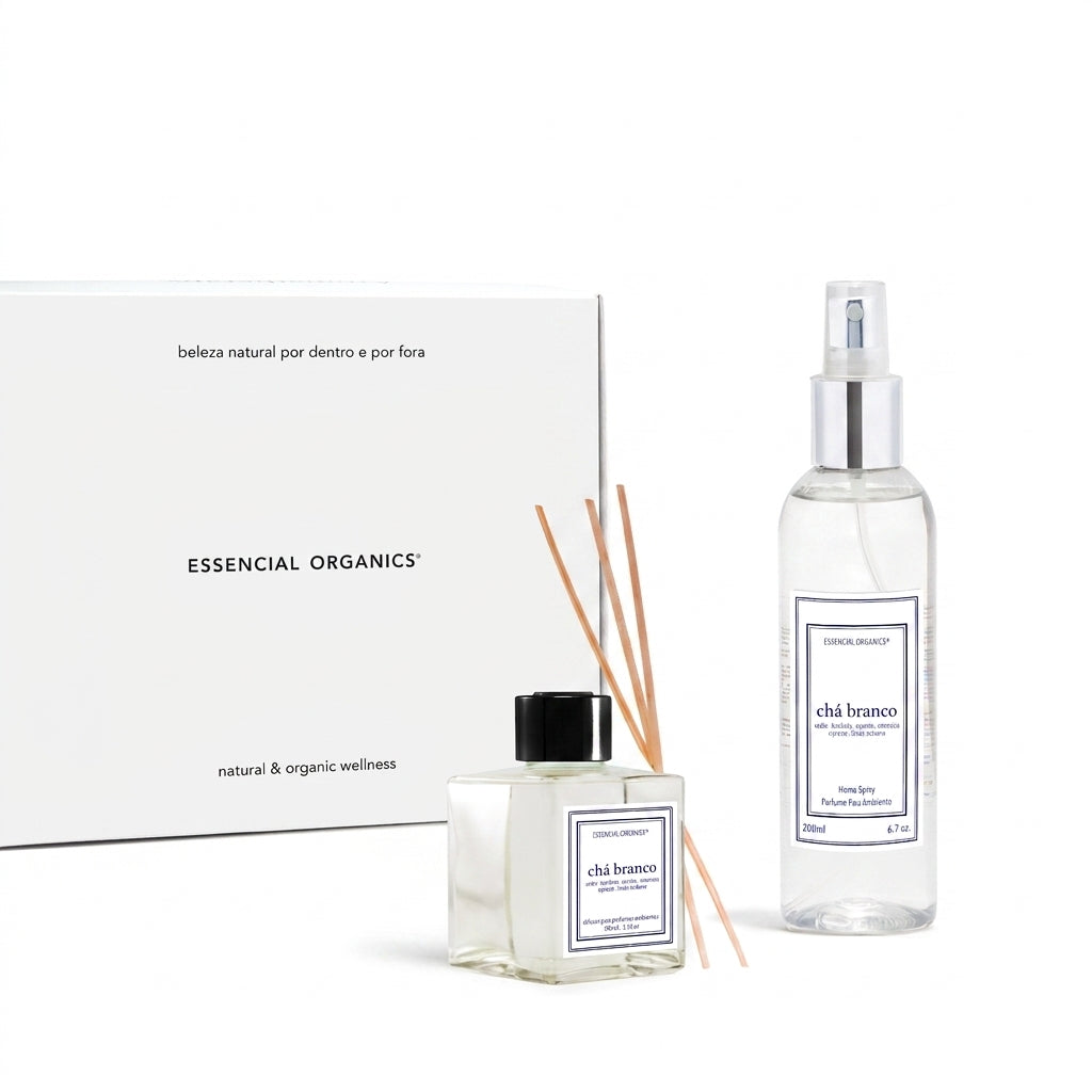 Ritual Casa Bem-Estar Chá Branco Difusor 100ml + Home Spray