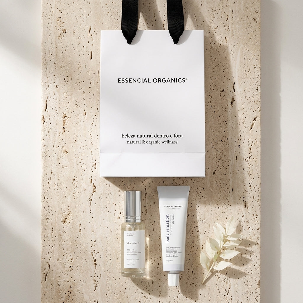 Presente Ritual Florescer - Hidratante Vegetal 75g + Água de Colônia 15ml
