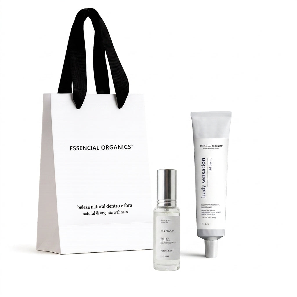 Presente Ritual Florescer - Hidratante Vegetal 75g + Água de Colônia 15ml