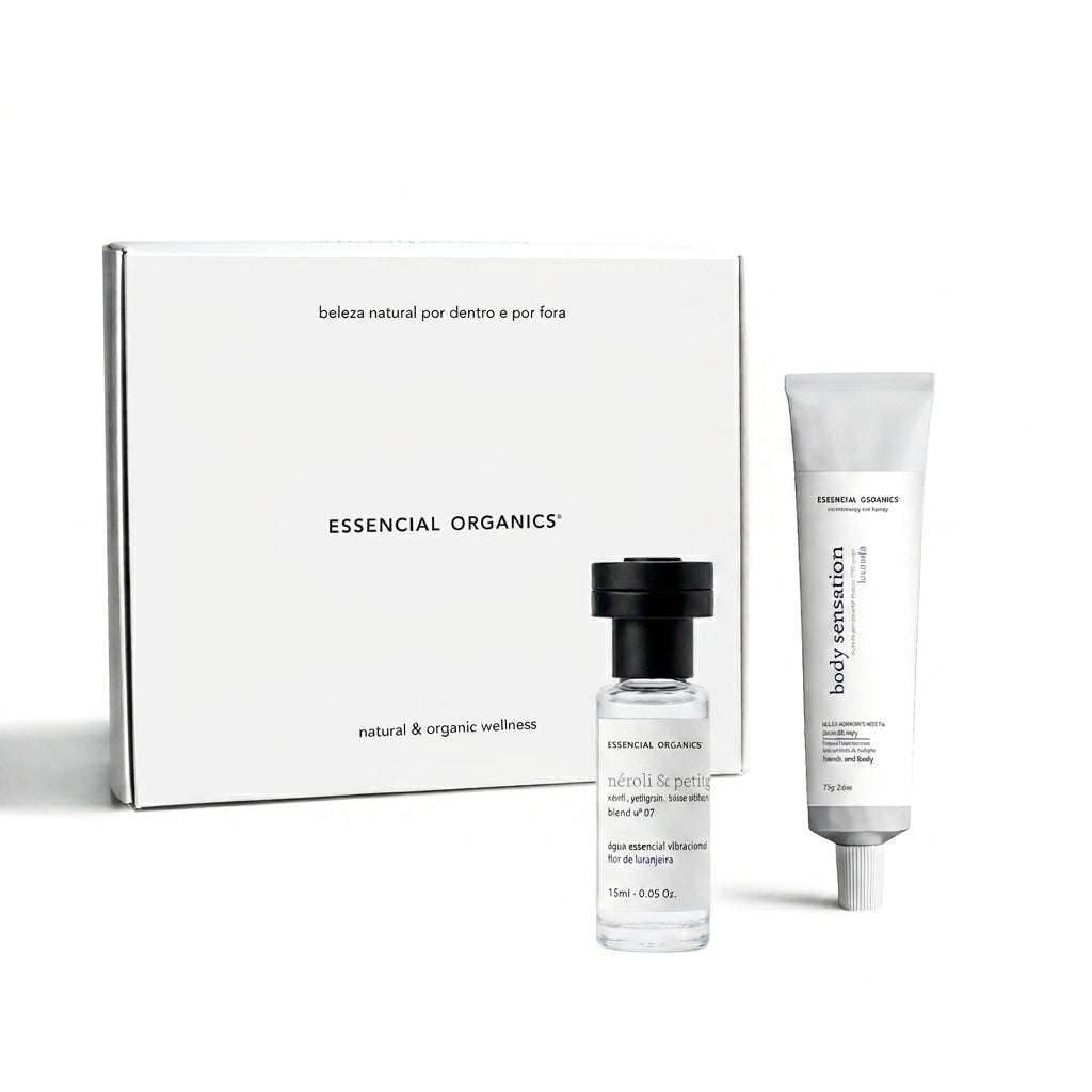 Presente Ritual Leveza - Hidratante Vegetal 75g + Perfume Essencial 15ml