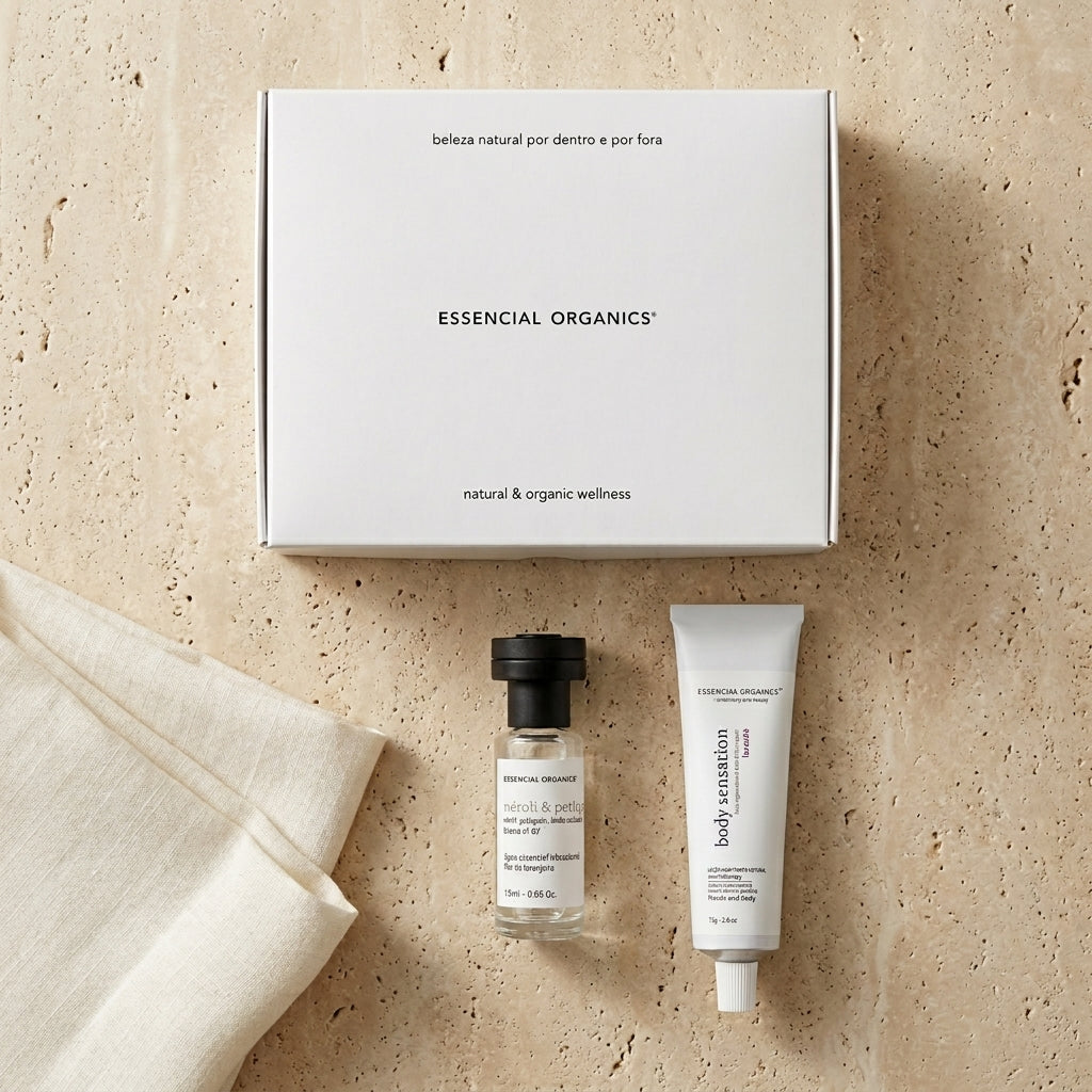 Presente Ritual Leveza - Hidratante Vegetal 75g + Perfume Essencial 15ml