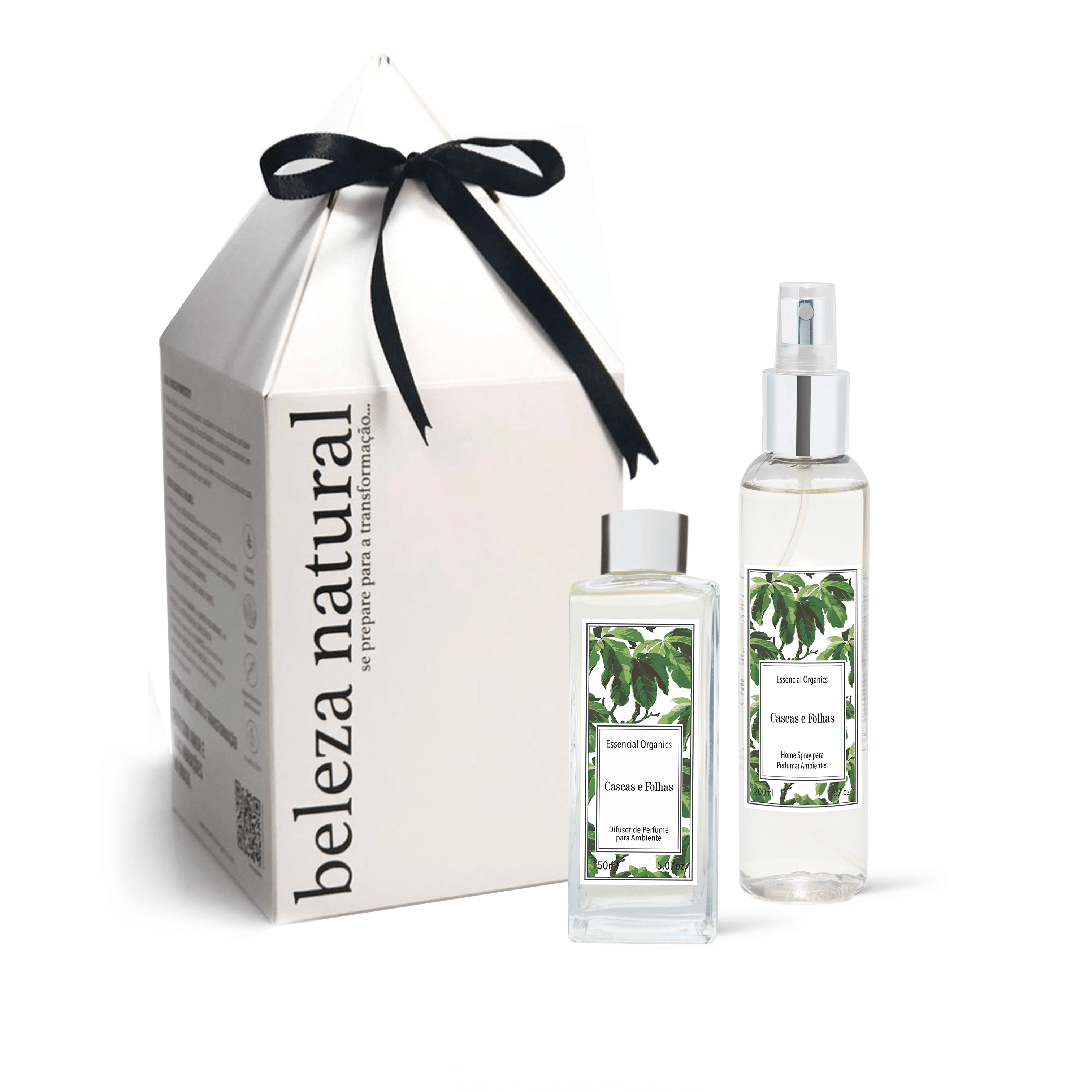 LINHA CASCAS E FOLHAS ESSENCIAL ORGANICS®️