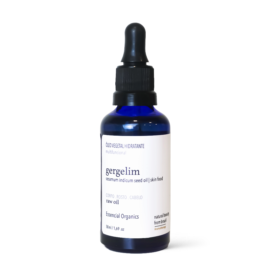 Óleo Vegetal RAW Carreador de Massagem e Banho Gergelim 100% 50ml