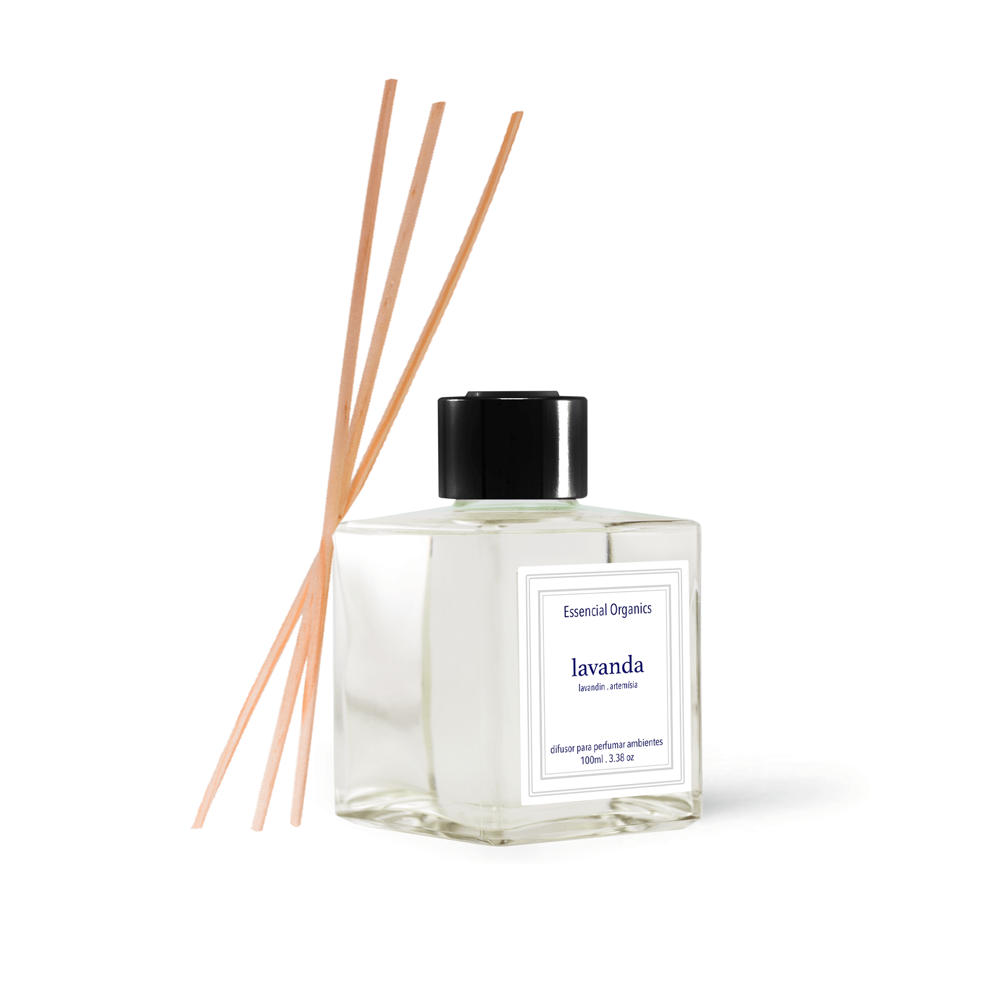 Difusor de Perfume para Ambiente Lavanda 100ml Essencial Organics®️