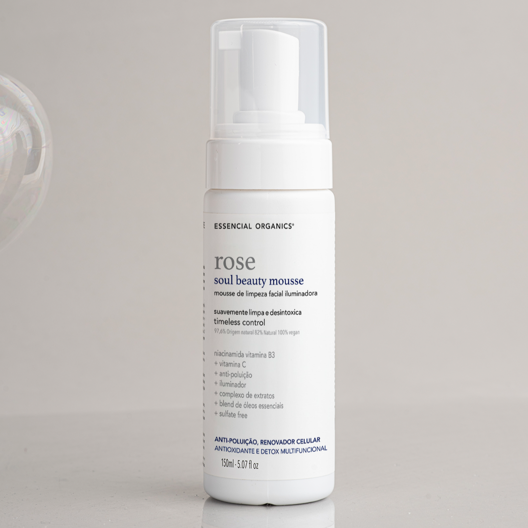 Mousse de Limpeza Facial Rose 150ml