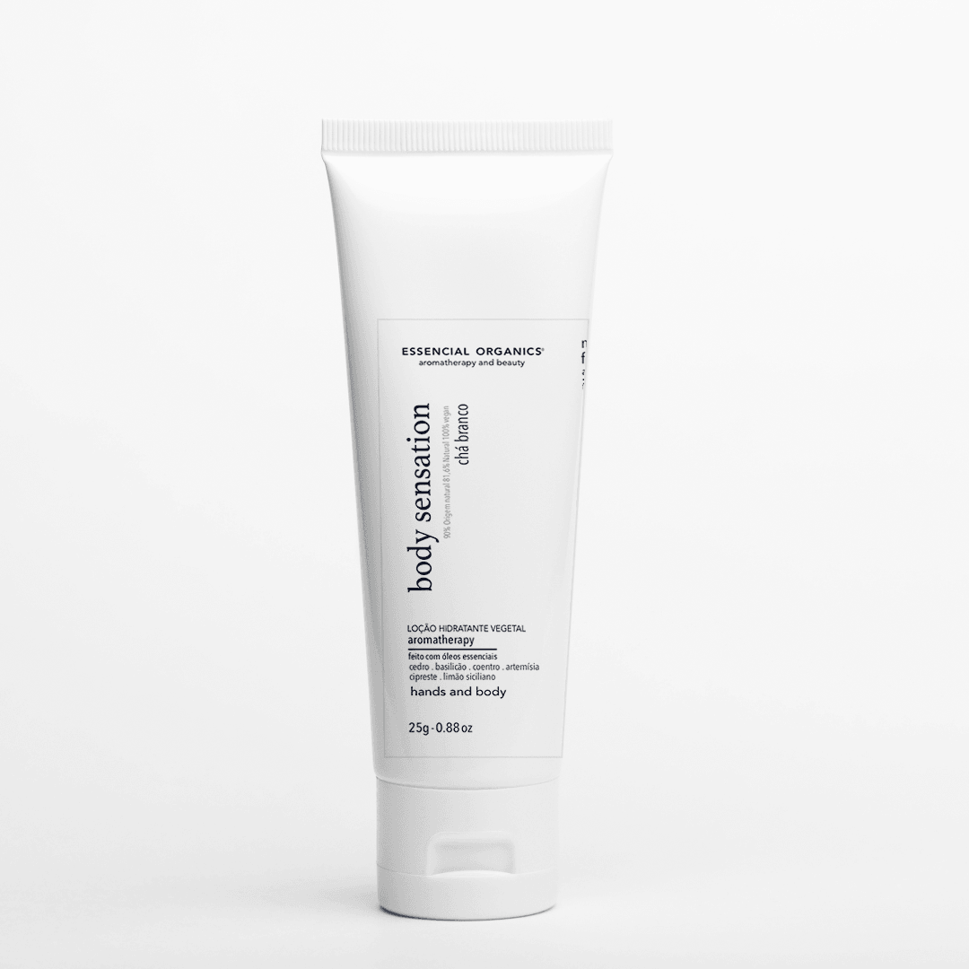 Hidratante Vegetal Chá Branco e Karité 25g ESSENCIAL ORGANICS®️