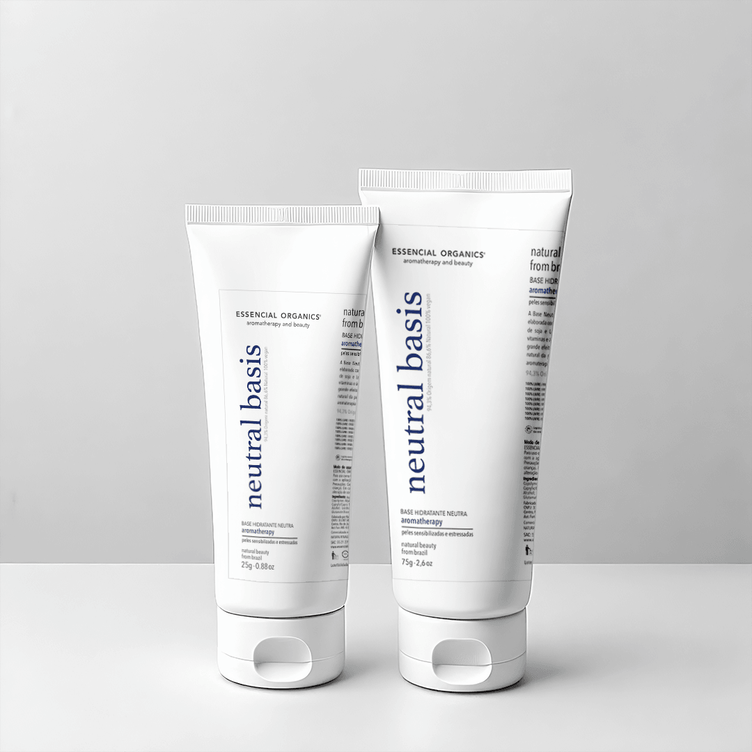 KIT HIDRATANTE (75g ou 25g)  + COLÔNIA (250ml ou 15ml) ESSENCIAL ORGANICS®️