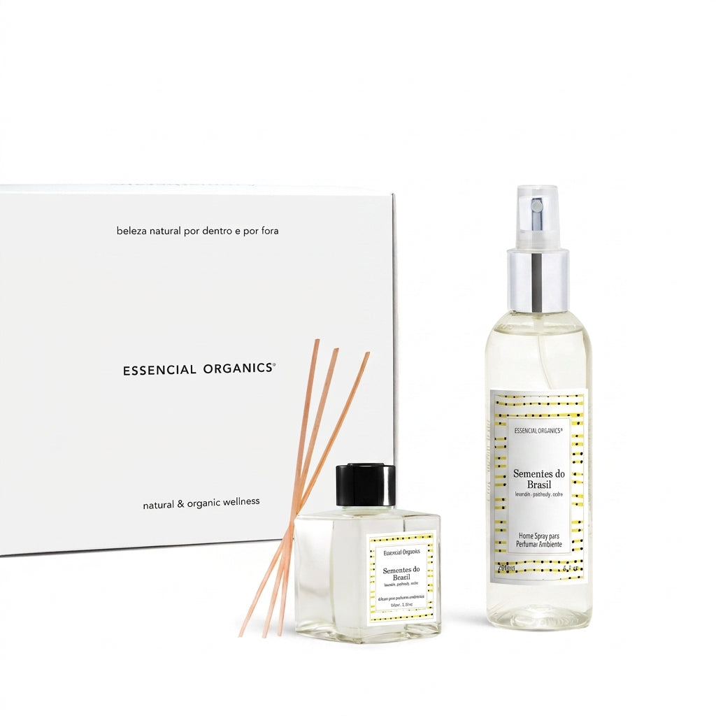 Ritual Difusor de Semente do Brasil 100ml + Home de Semente do Brasil