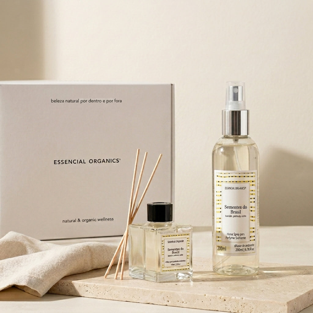 Ritual Difusor de Semente do Brasil 100ml + Home de Semente do Brasil