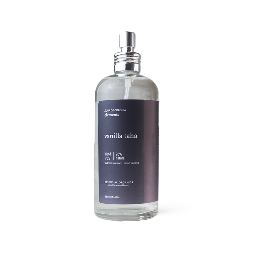 Água de Colônia Vanilla Taha ELEMENTS Essencial Organics