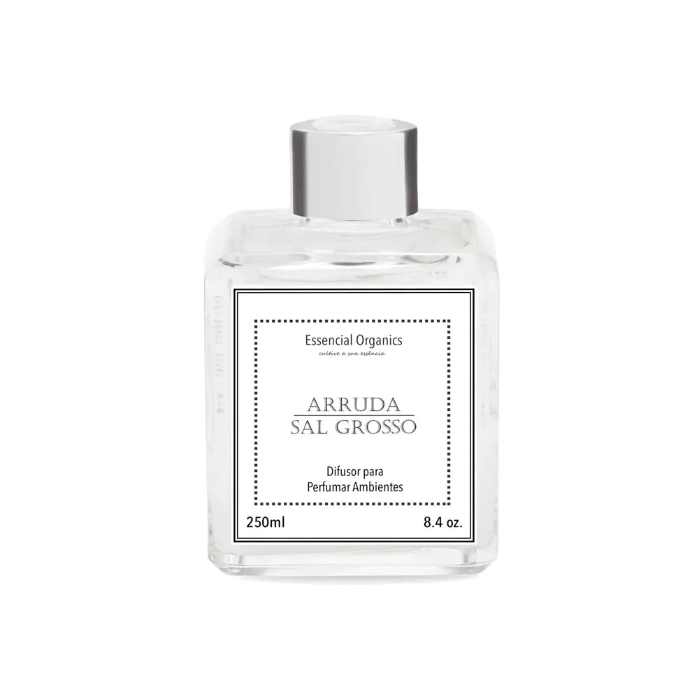 Difusor Arruda e Sal Grosso 250ml - Essencial Organics