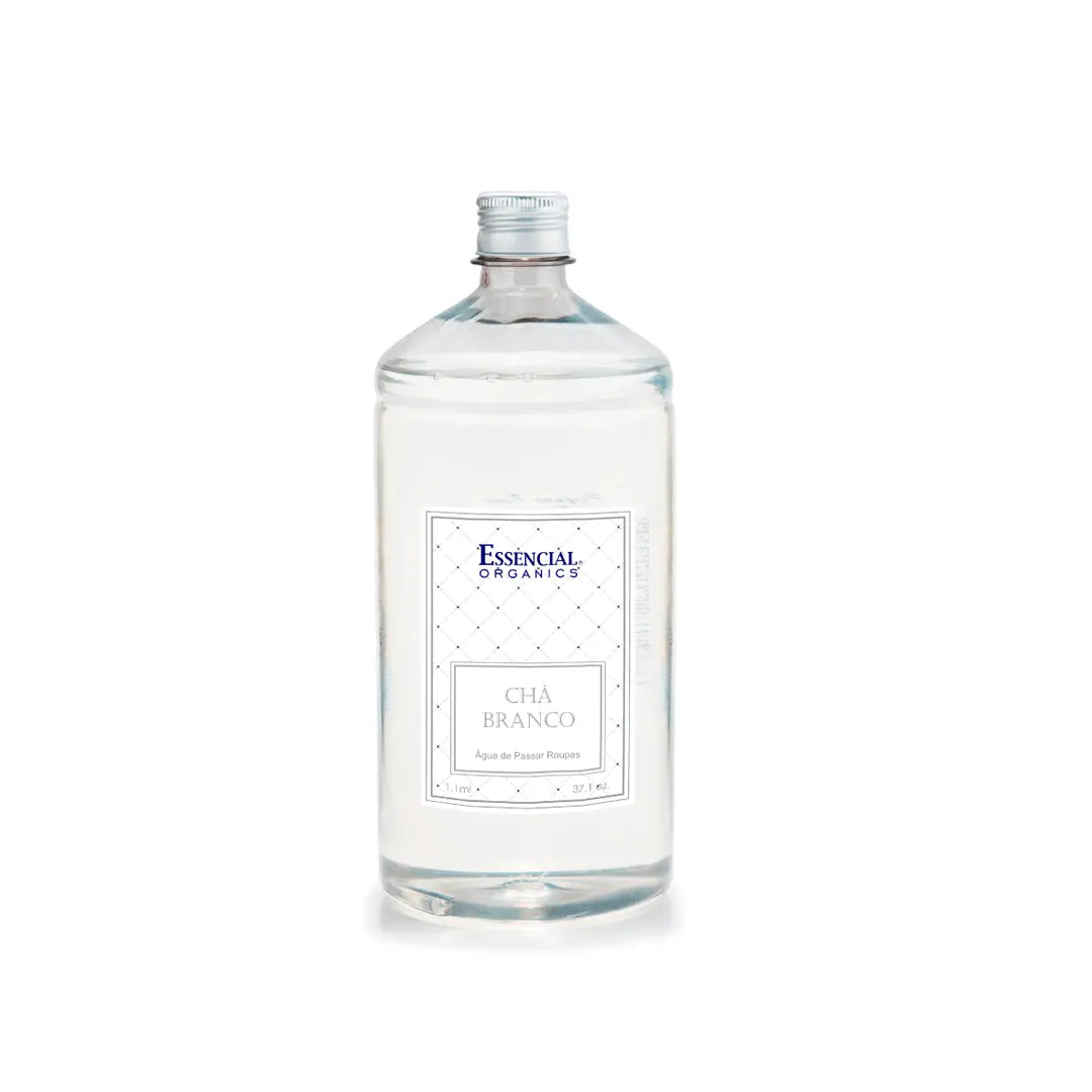 Refil de Renovador de Tecidos | Água de Passar Chá Branco 1.100ml - Essencial Organics