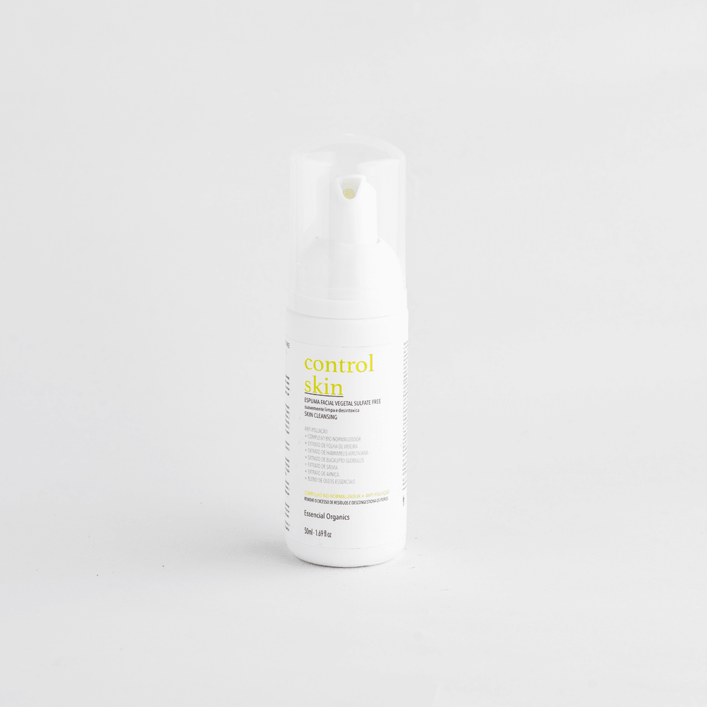 Espuma Facial Control Skin 50ML - Essencial Organics