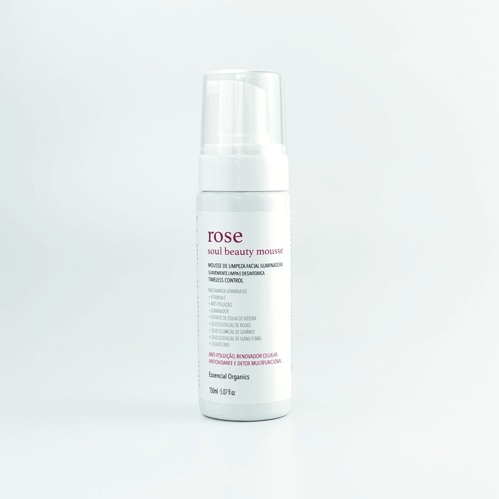 Espuma Facial Rose Timeless control 150ML essencial organics