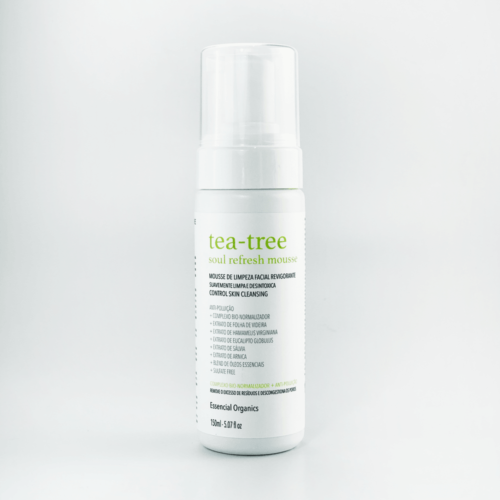 Espuma Facial Tea-Tree Control Skin 150ML essencial organics