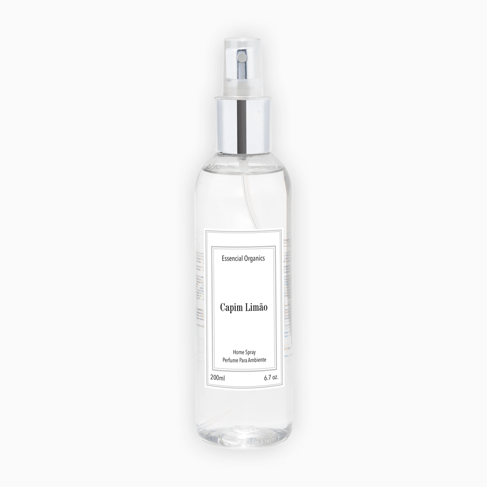 Home Spray Capim Limão 200ml essencial organics