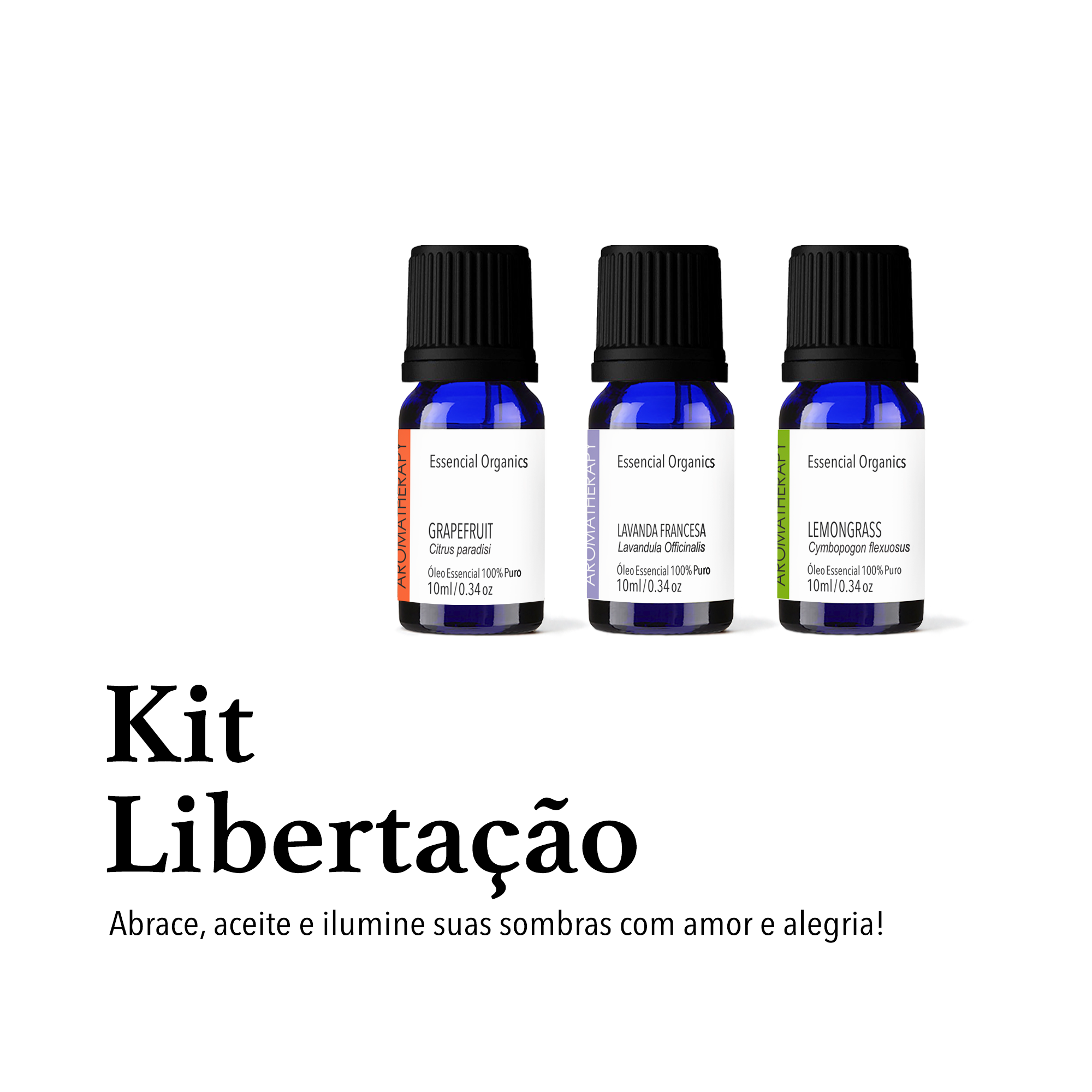 Box Aromaterapia LIBERTAÇÃO - Essencial Organics