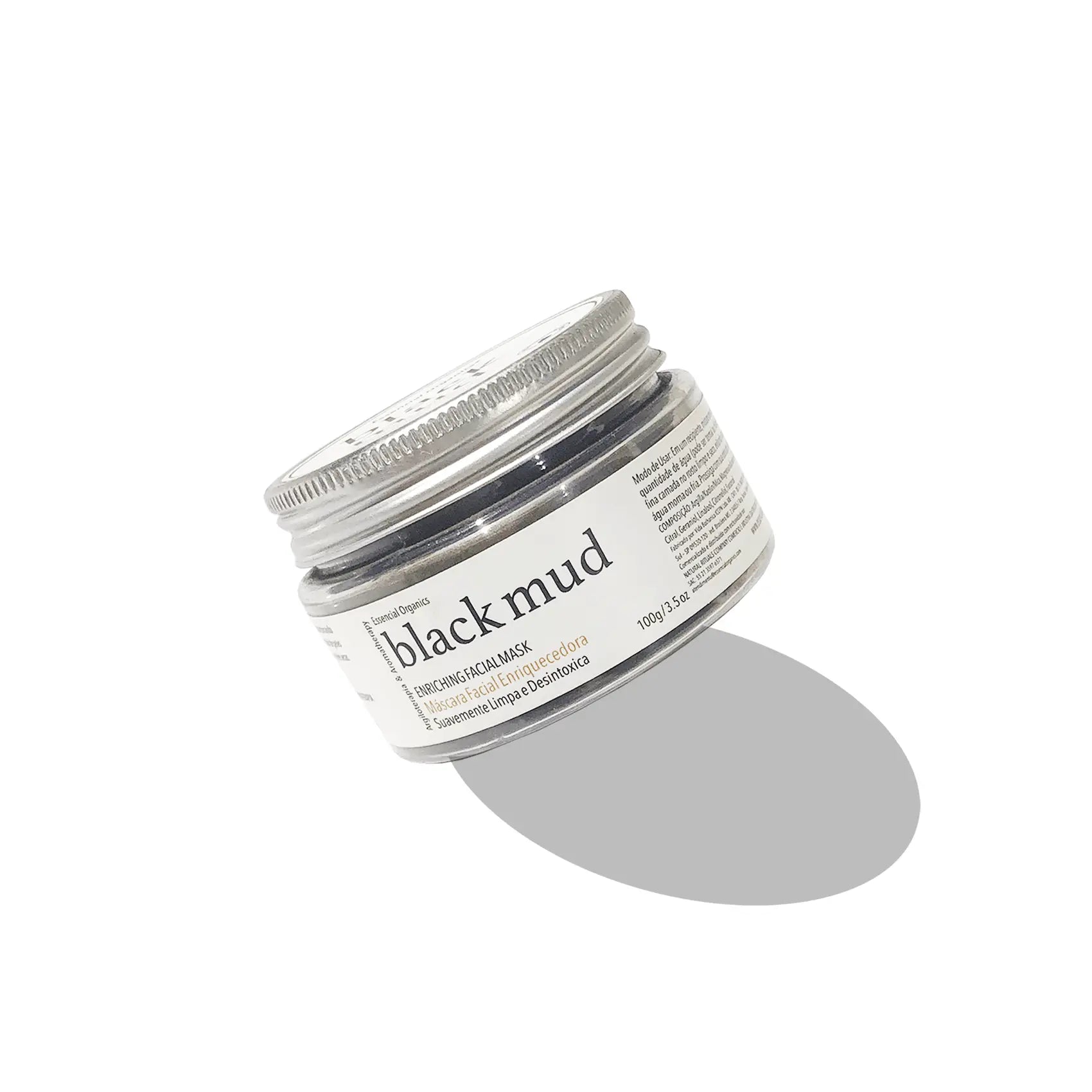 Máscara Facial Enriquecedora Aromatherapy Black Mud 100g - Essencial Organics