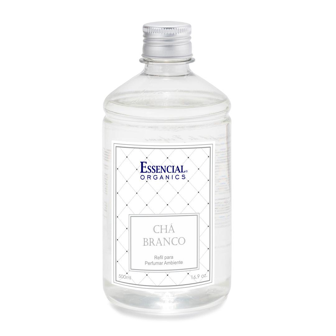 Refil de Perfume para Ambiente Chá Branco 500ml - Essencial Organics