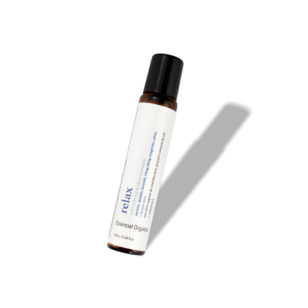 Roll-on Blend de Óleos Essenciais Relax 10ml essencial organics
